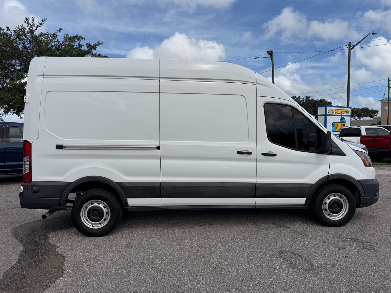 Ford Transit Cargo Van T-250 148" Hi Rf 9070 GVWR RWD 2020