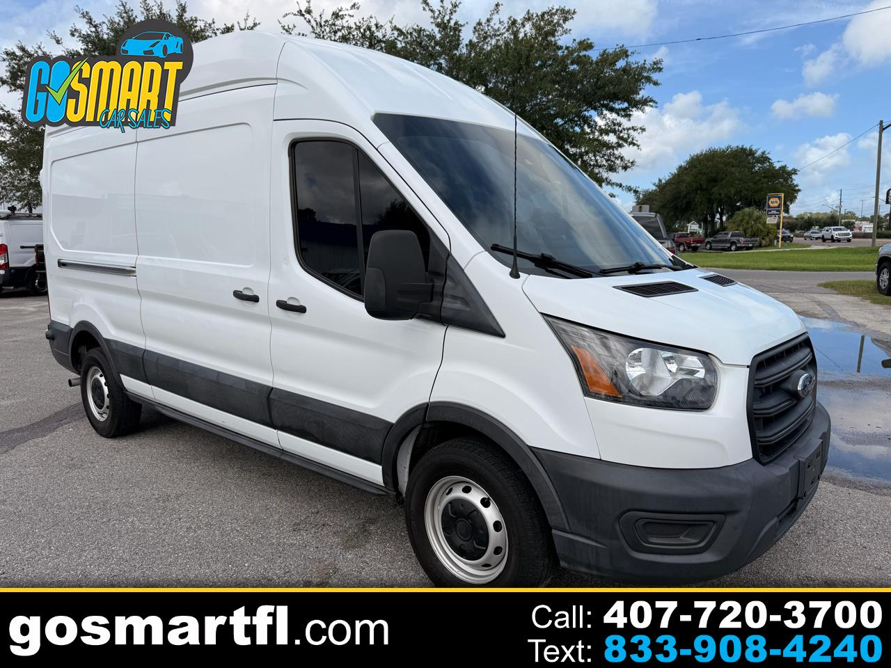 Ford Transit Cargo Van T-250 148" Hi Rf 9070 GVWR RWD 2020