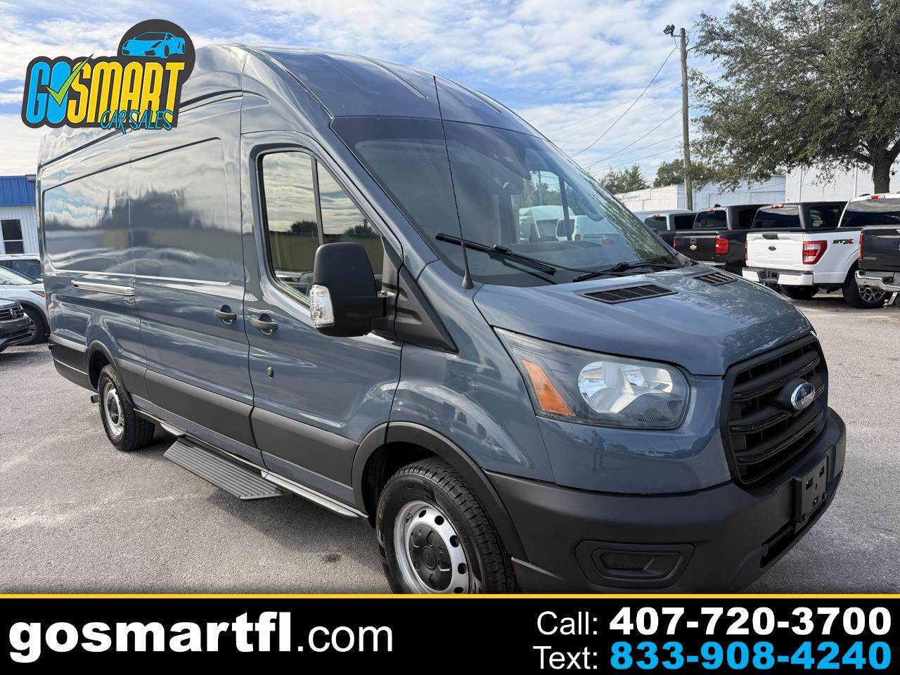 2020 Ford Transit Cargo Van T-250 148" EL Hi Rf 9070 GVWR RWD