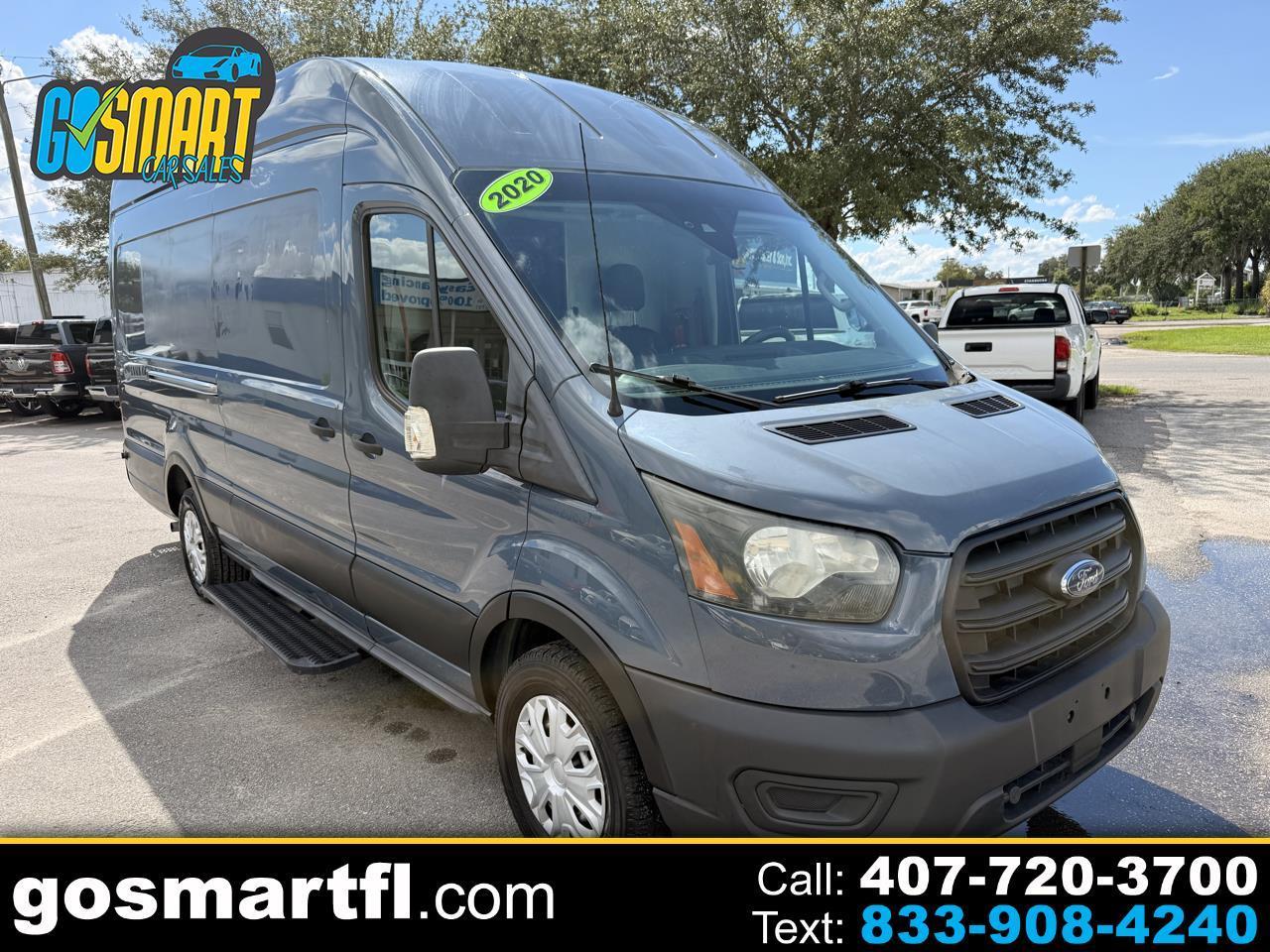 2020 Ford Transit Cargo Van T-250 148" EL Hi Rf 9070 GVWR RWD