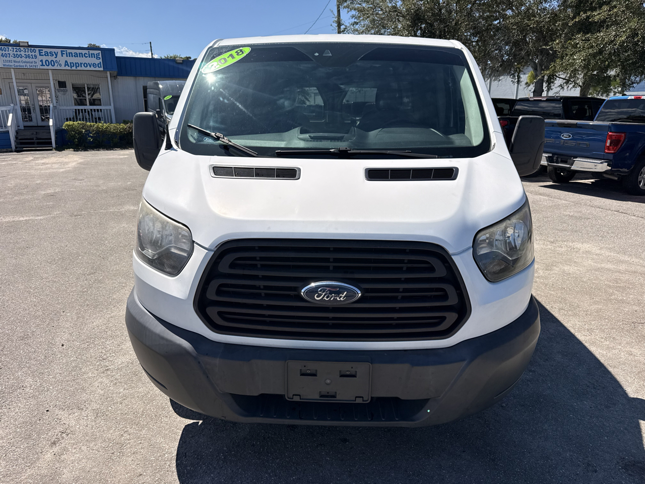 Ford Transit Van T-150 148" Low Rf 8600 GVWR Sliding RH Dr 2018
