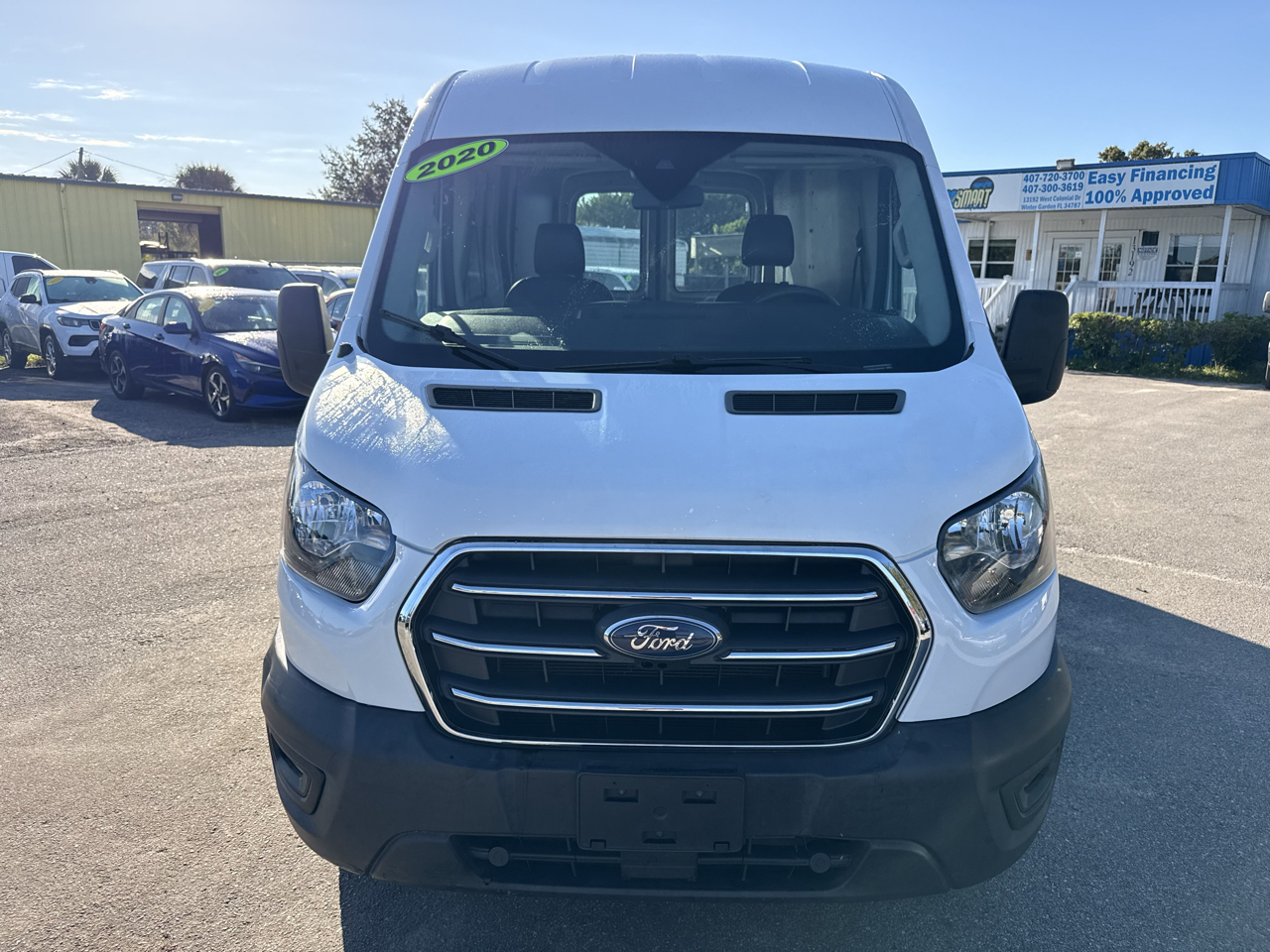 Ford Transit Cargo Van T-250 148" Med Rf 9000 GVWR Sliding RH Dr 2020