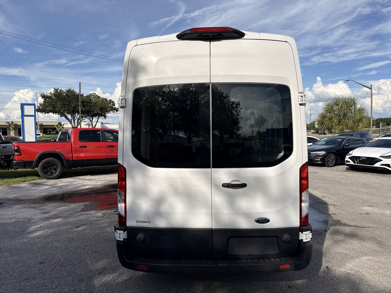 Ford Transit Van T-250 148" EL Hi Rf 9000 GVWR Sliding RH Dr 2018