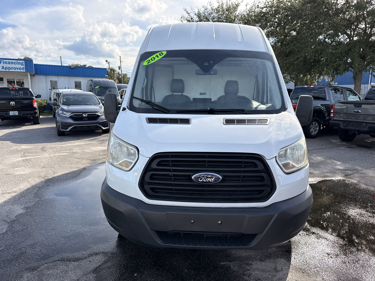 Ford Transit Van T-250 148" EL Hi Rf 9000 GVWR Sliding RH Dr 2018