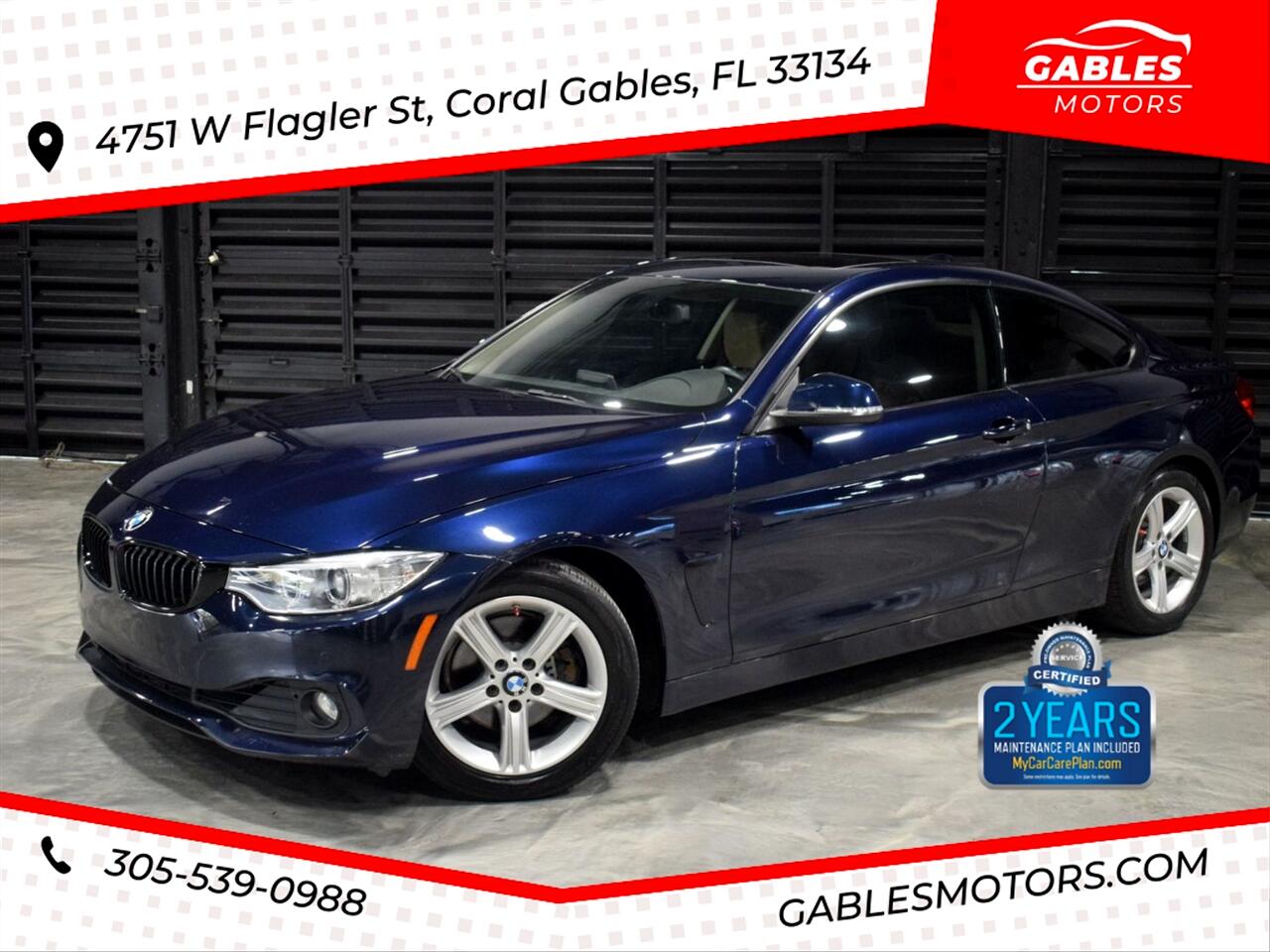 BMW 4-Series 428i coupe 2015