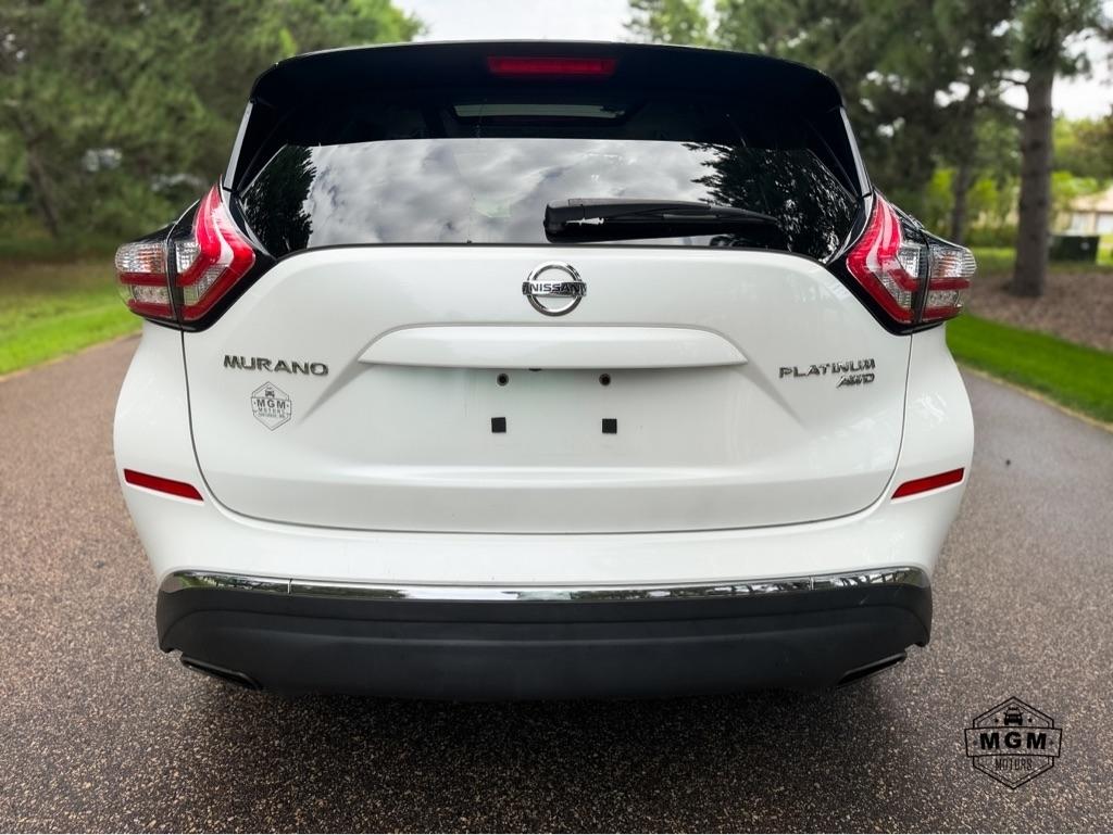 Nissan Murano Platinum AWD 2015