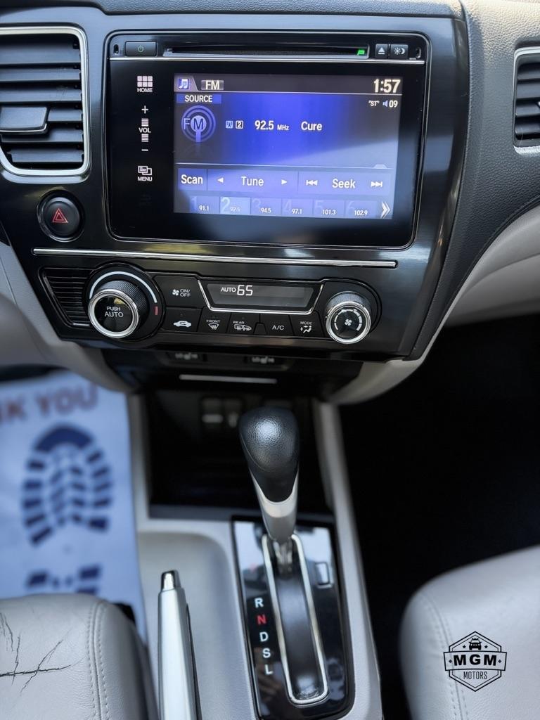Honda Civic EX-L Sedan CVT 2015