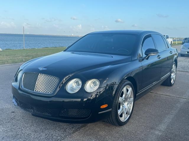 Black 2008 Bentley Continental Flying Spur Sedan All-Wheel Drive Automatic
