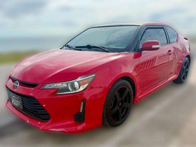 Red 2016 Scion tC Base Coupe Front-Wheel Drive 6-Speed Manual