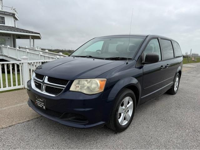 Blue 2013 Dodge Grand Caravan SE FWD Minivan Front-Wheel Drive Automatic