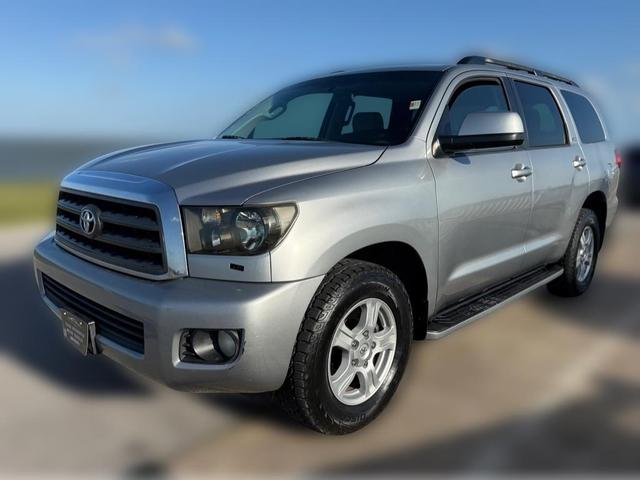Silver 2008 Toyota Sequoia SR5 5.7L 4WD SUV / Crossover Four-Wheel Drive Automatic