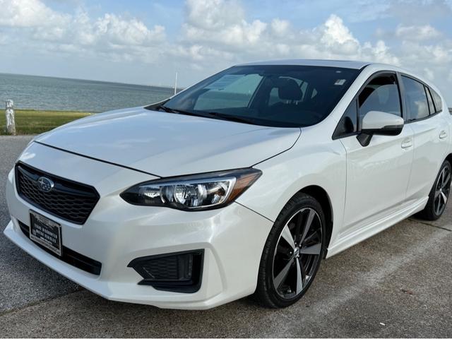 White 2017 Subaru Impreza Hatchback All-Wheel Drive Continuously Variable Transmission