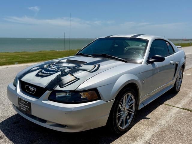 Silver 2001 Ford Mustang Coupe Rear-Wheel Drive Automatic
