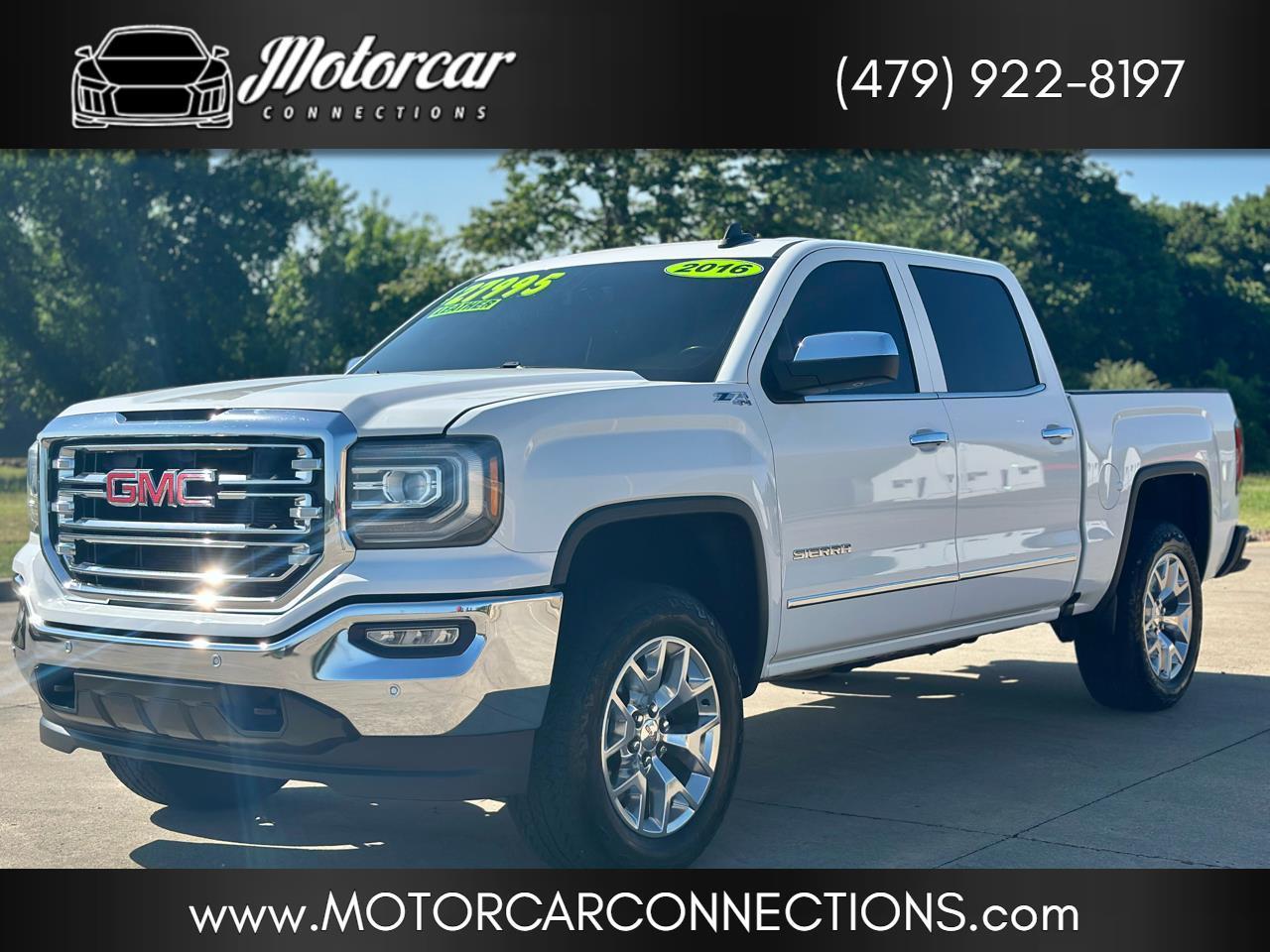 2016 GMC Sierra 4WD Crew Cab Short Box SLT w/R8J's photo