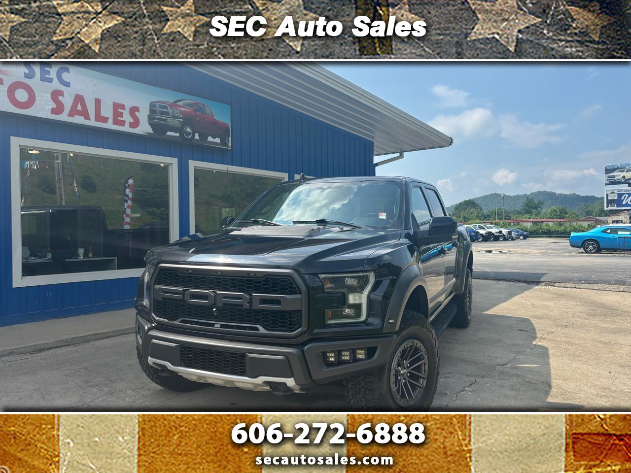 2019 Ford F-150 Raptor 4WD SuperCrew 5.5' Box