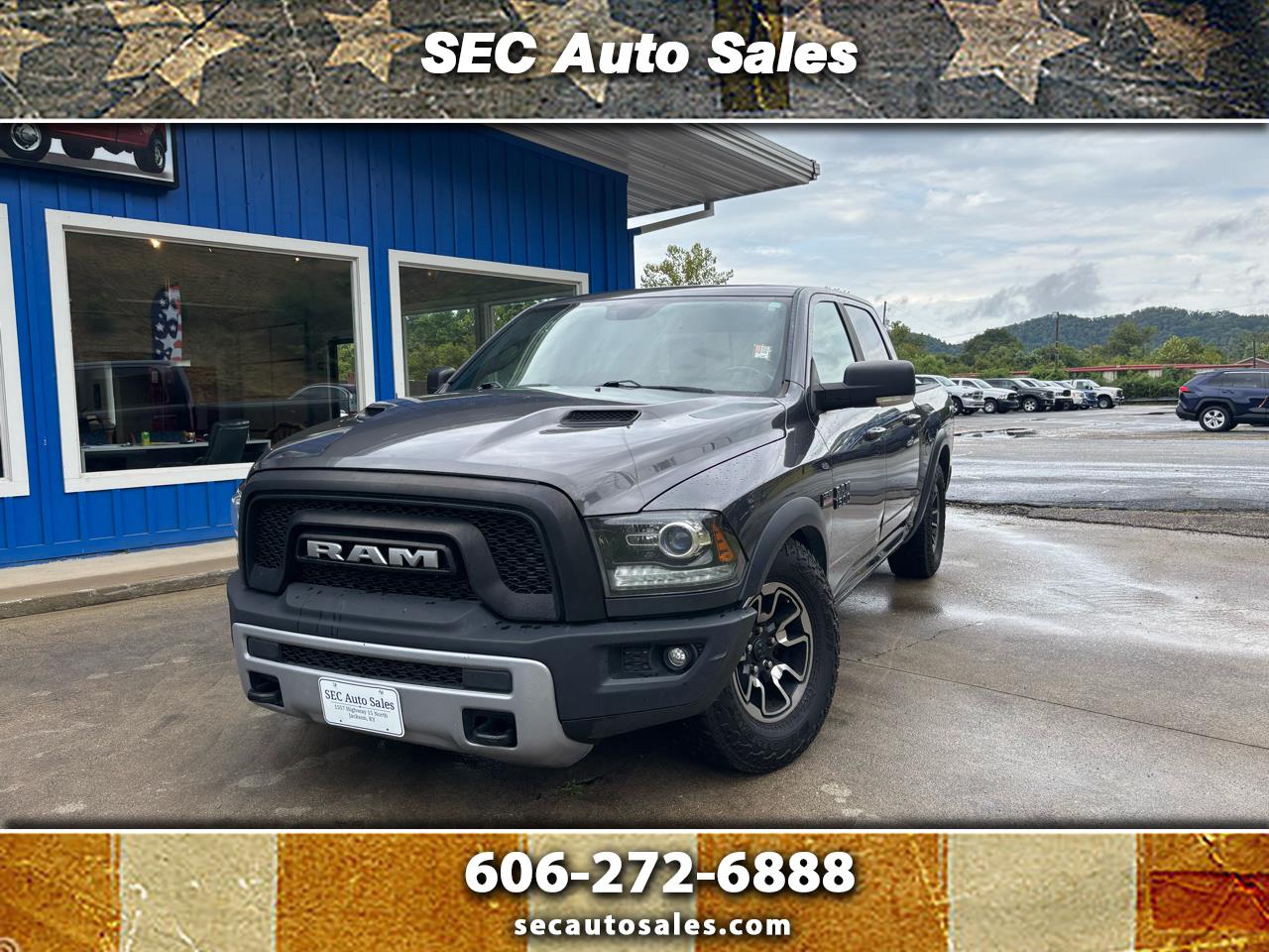 2017 RAM 1500 4WD Crew Cab 140.5" Rebel