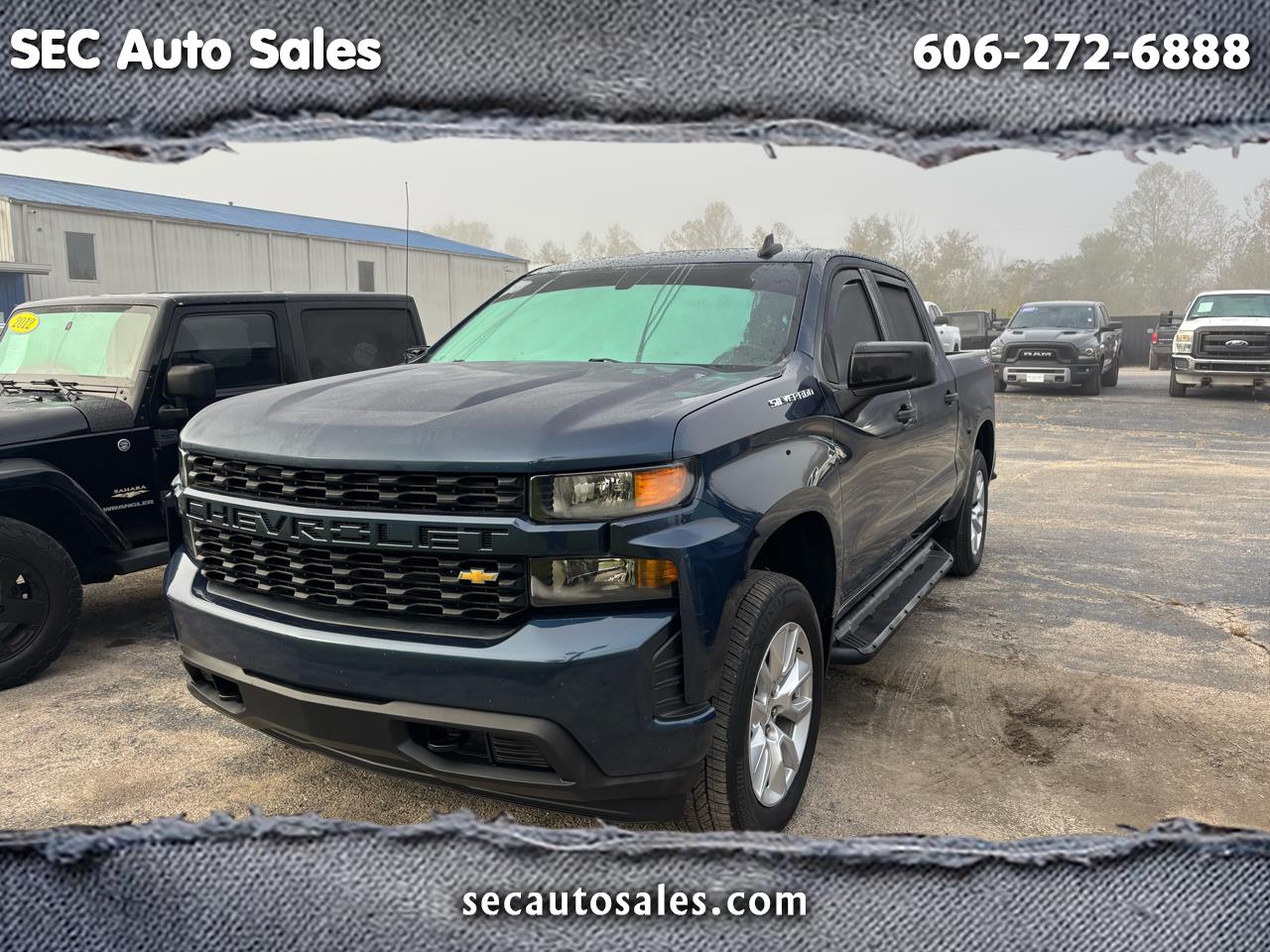 Chevrolet Silverado 1500 Custom Crew Cab Long Box 4WD 2020