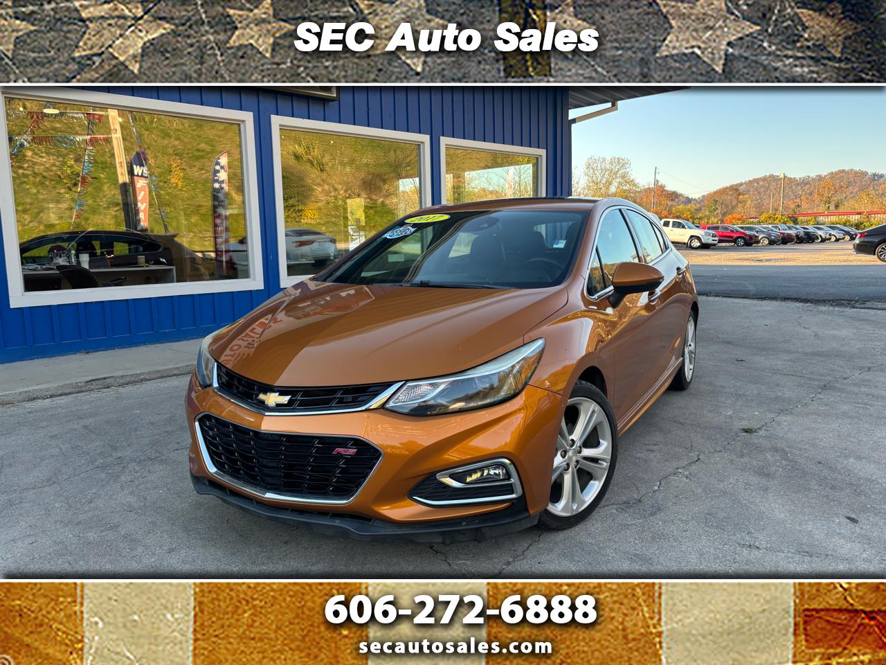 2017 Chevrolet Cruze 4dr HB 1.4L Premier w/1SF
