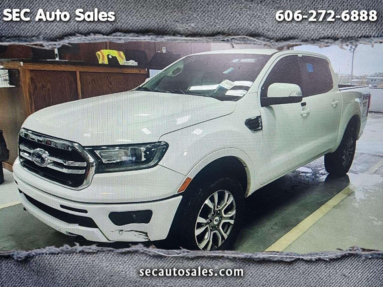 2019 Ford Ranger Lariat SuperCrew 4WD