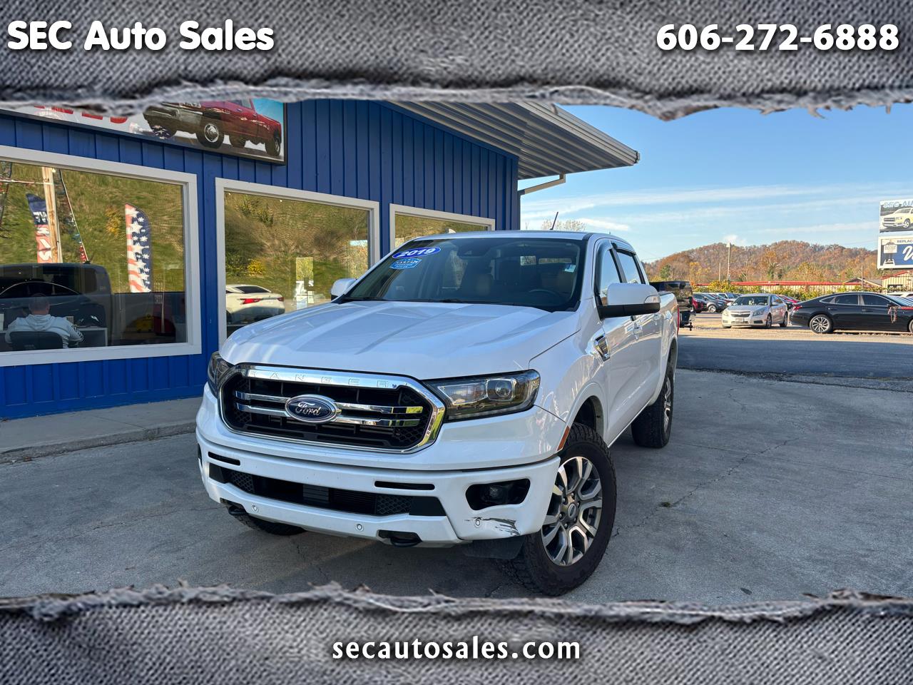 2019 Ford Ranger Lariat SuperCrew 4WD