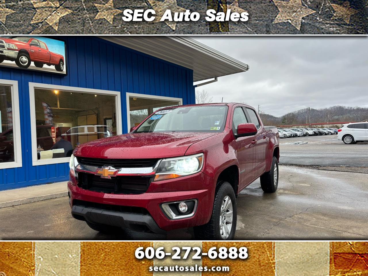 2017 Chevrolet Colorado 4WD Crew Cab 128.3" LT