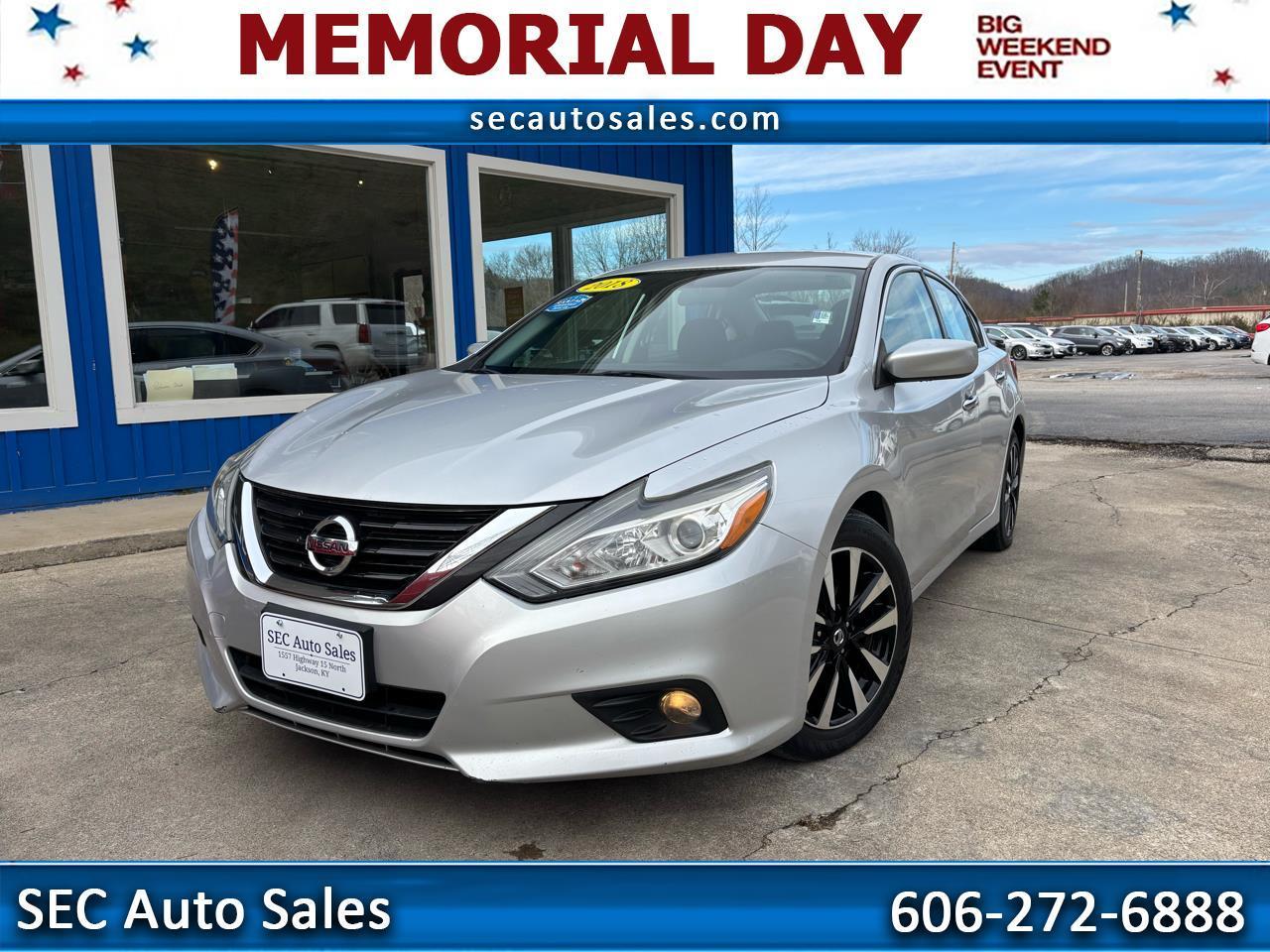 2018 Nissan Altima 2.5 SV Sedan