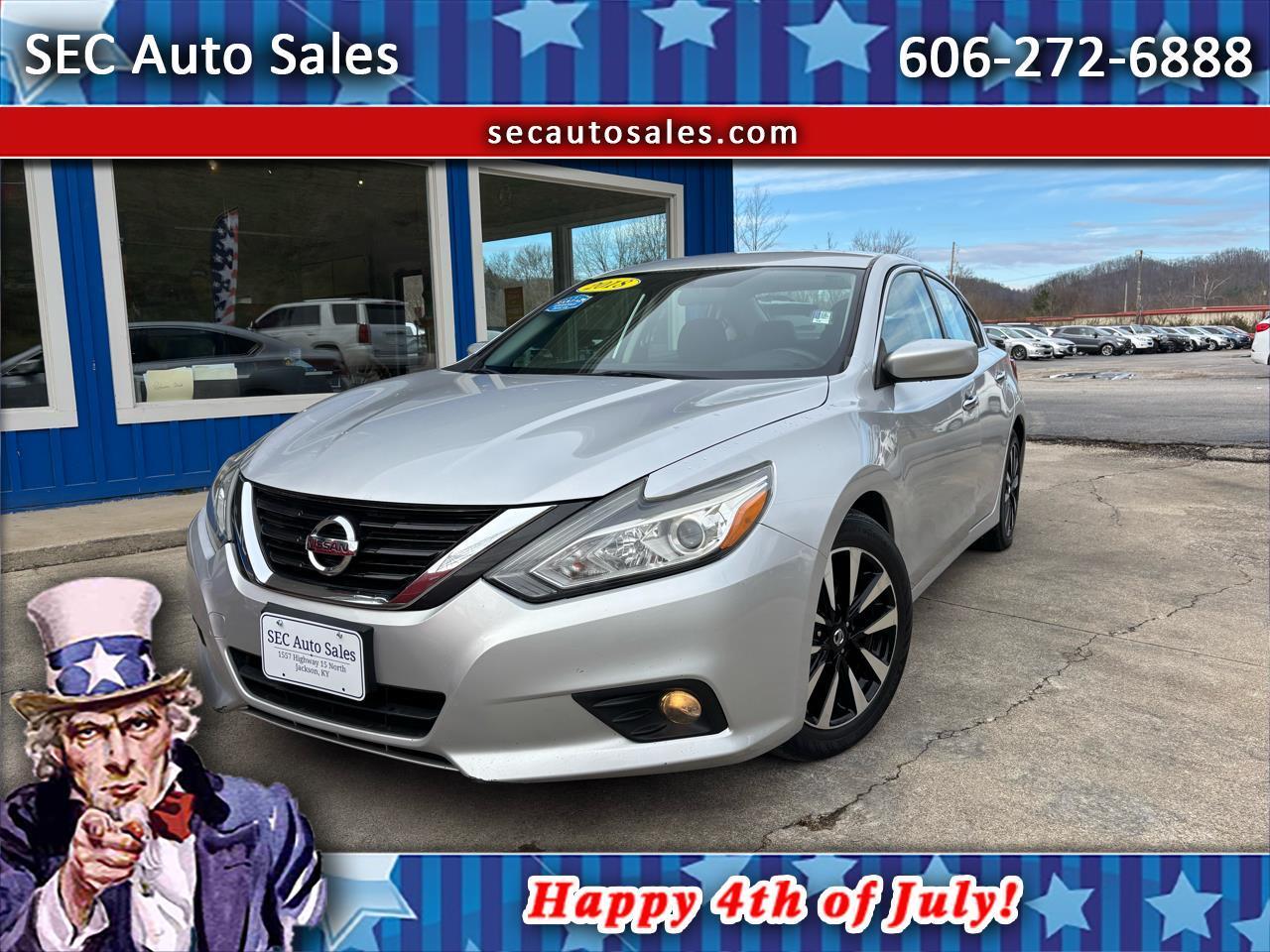 2018 Nissan Altima 2.5 SV Sedan
