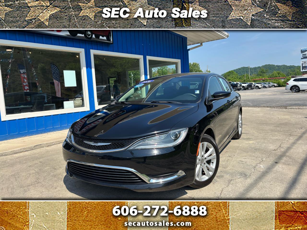 2016 Chrysler 200 4dr Sdn Limited FWD