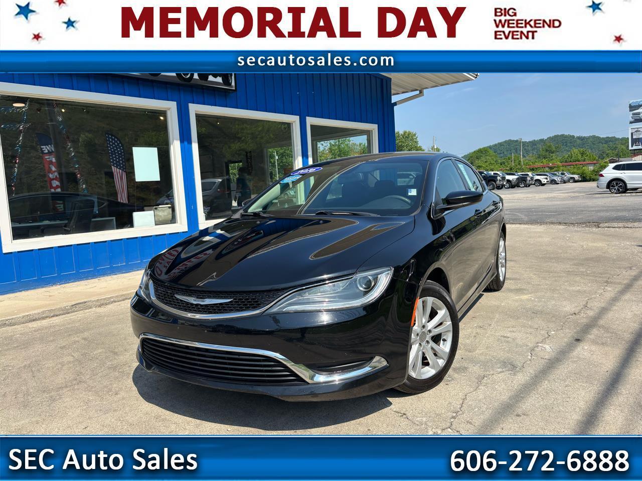 2016 Chrysler 200 4dr Sdn Limited FWD