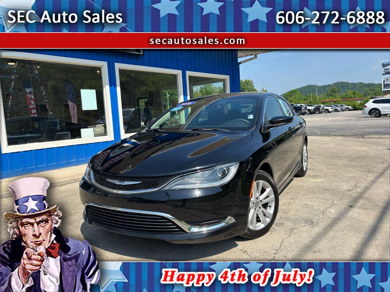 2016 Chrysler 200 4dr Sdn Limited FWD