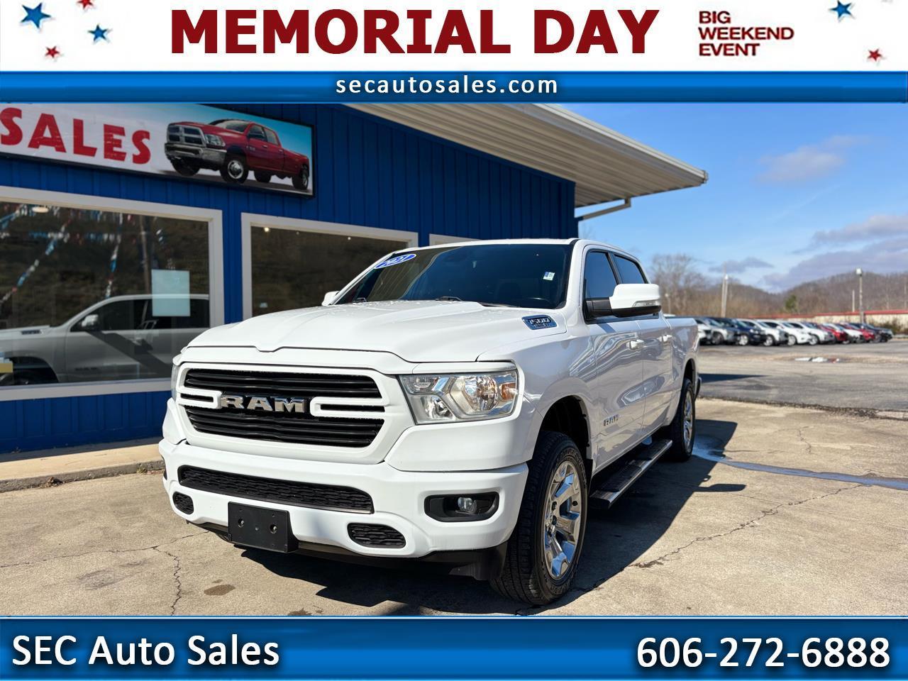 2021 RAM 1500 Lone Star 4x4 Crew Cab 5'7" Box