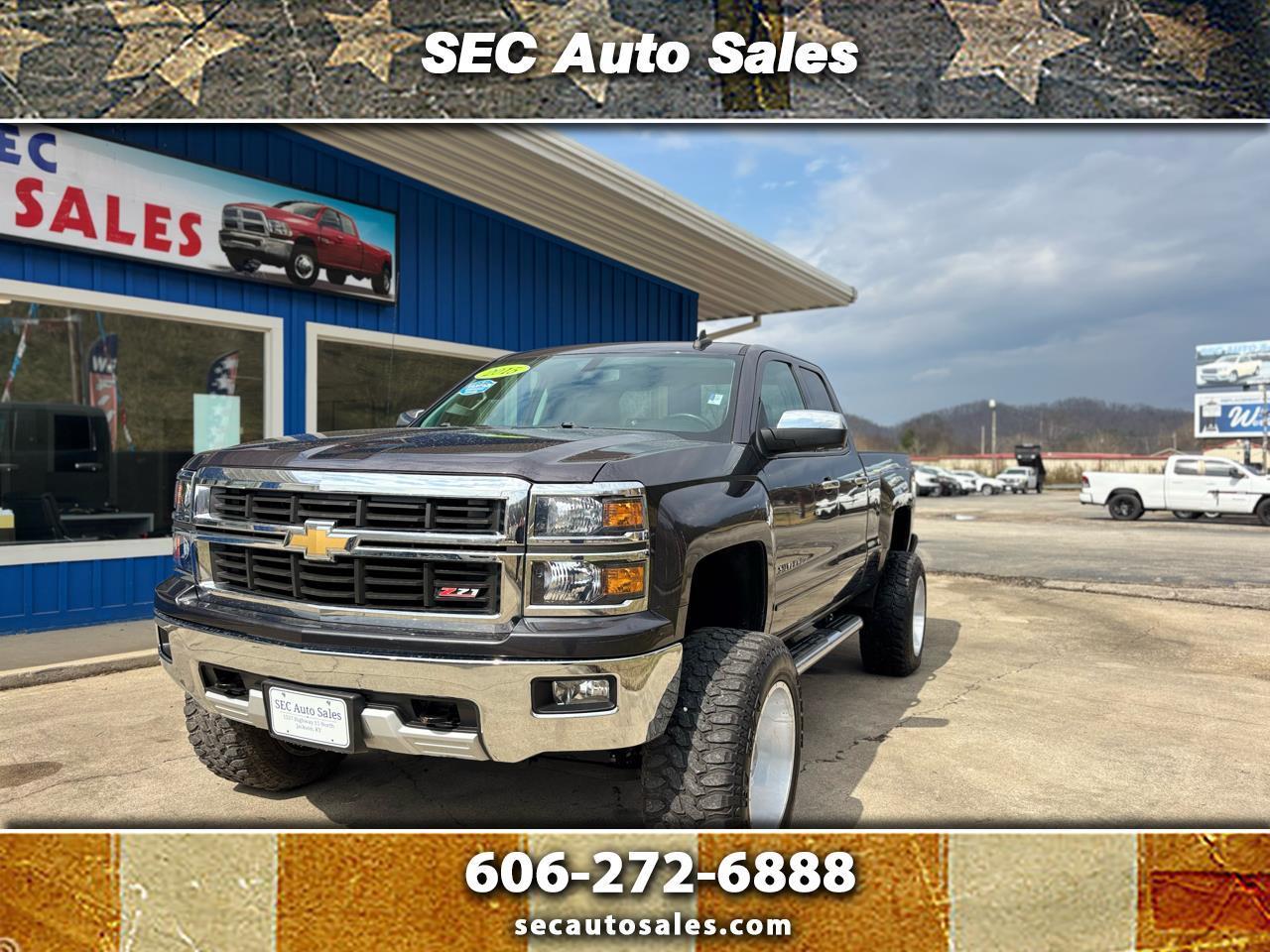 2015 Chevrolet Silverado 1500 4WD Double Cab 143.5" LT w/2LT