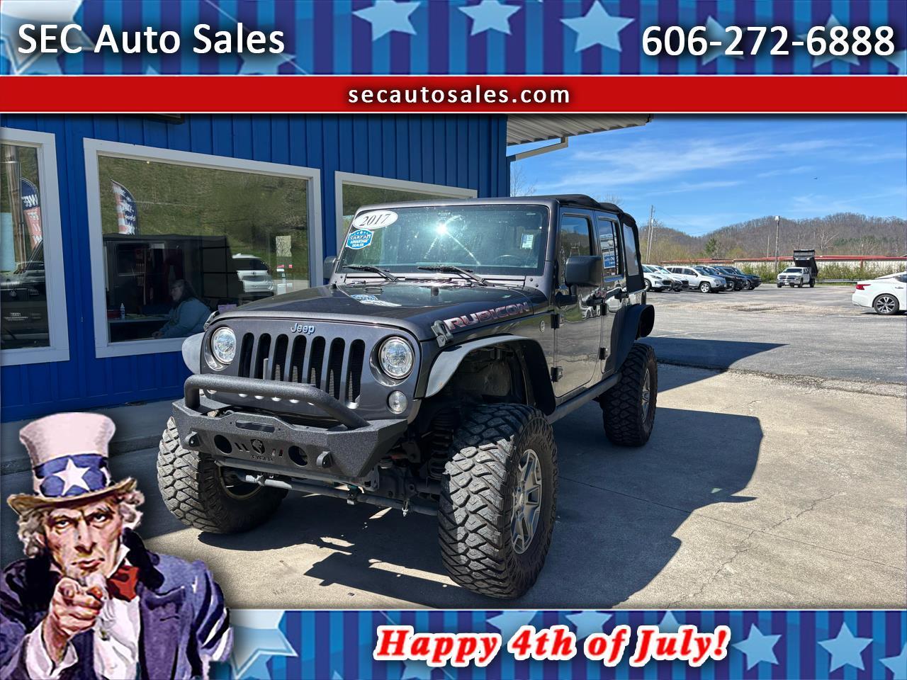 2017 Jeep Wrangler Unlimited Rubicon 4x4