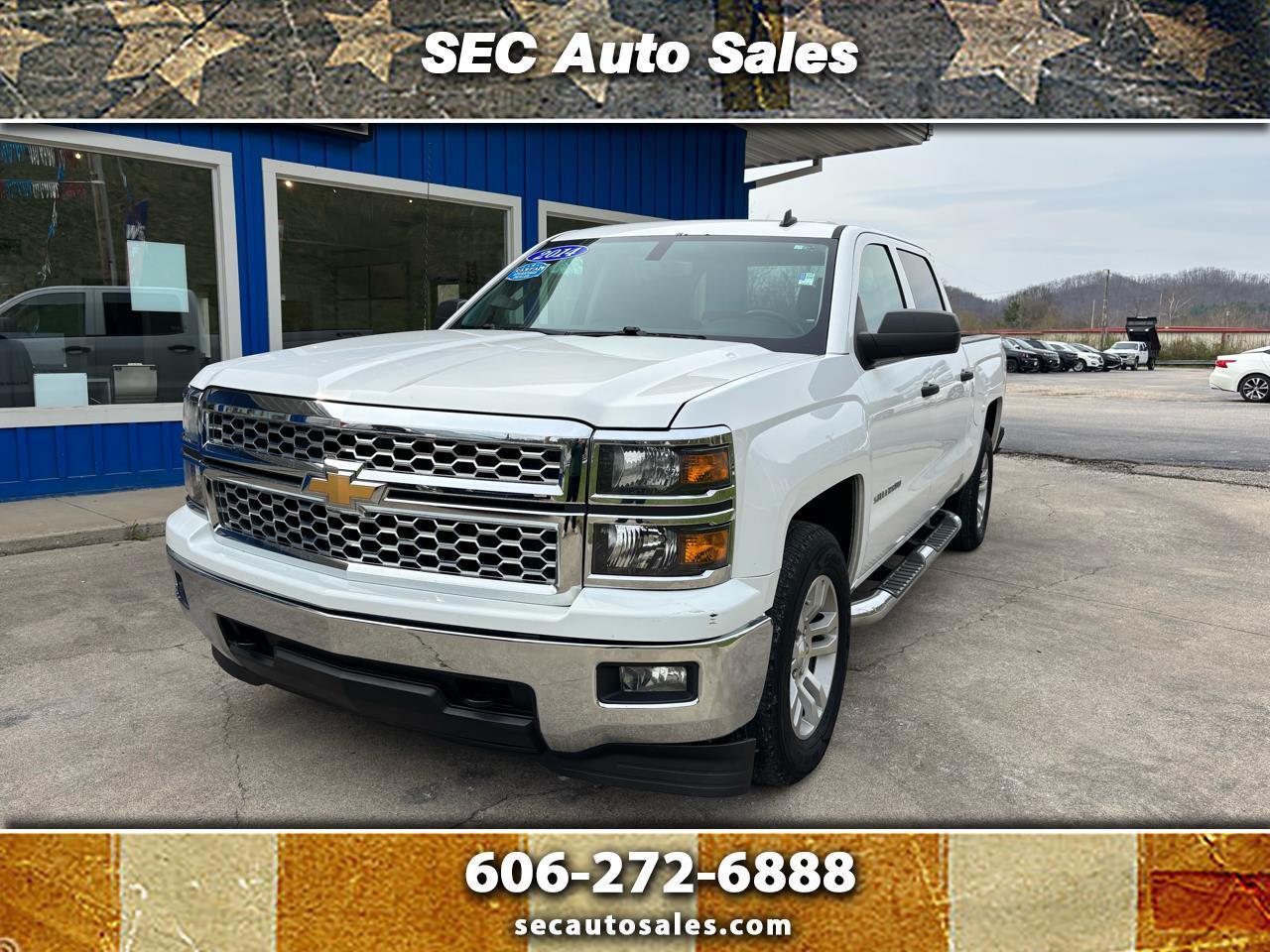 2014 Chevrolet Silverado 1500 4WD Crew Cab 143.5" LT w/1LT