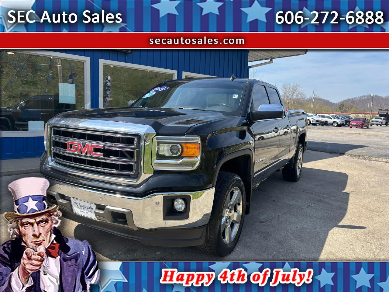 2014 GMC Sierra Crew Cab SLT 4WD 5.3 V8