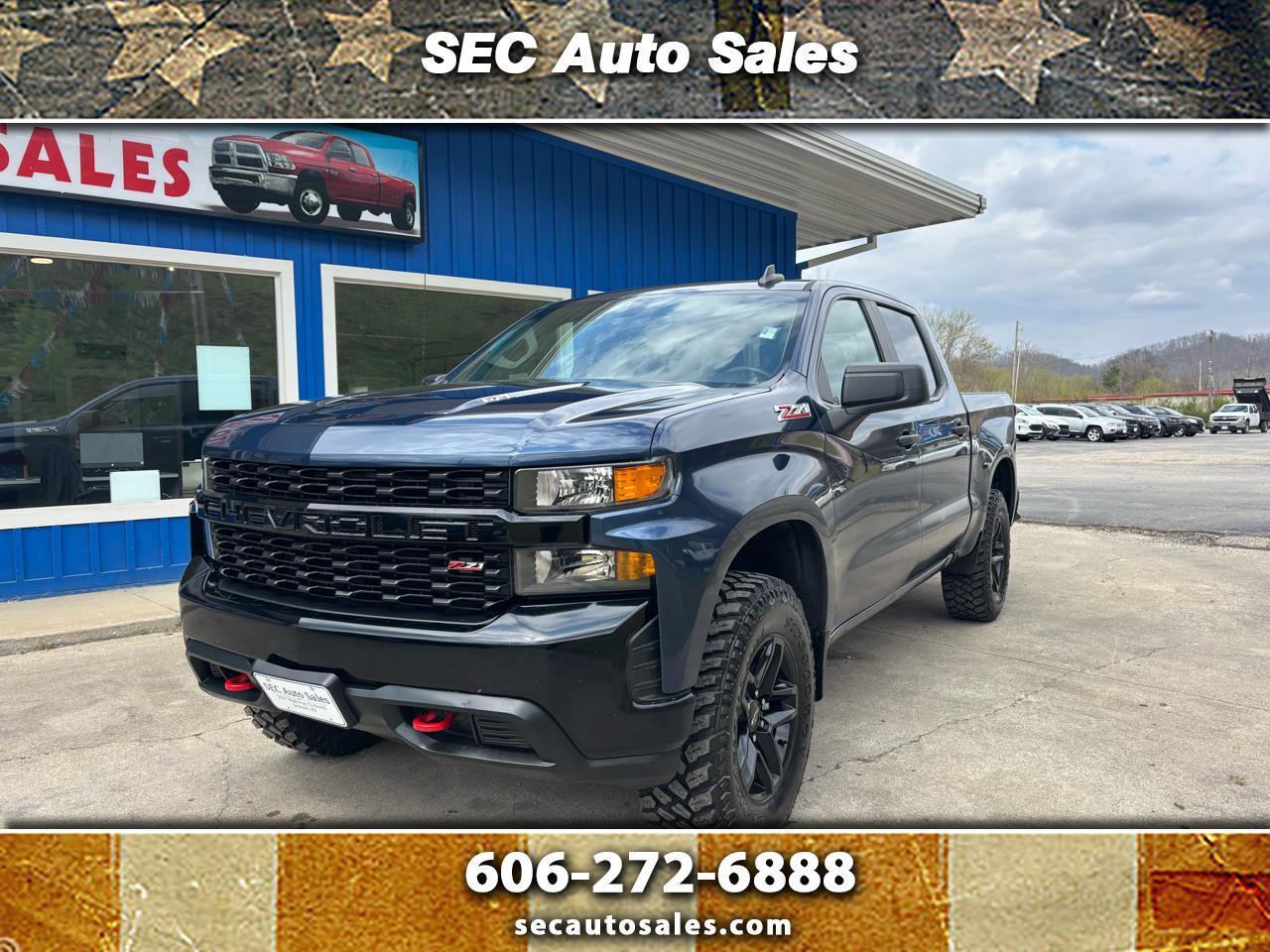 2021 Chevrolet Silverado 1500 4WD Crew Cab 147" Custom Trail Boss