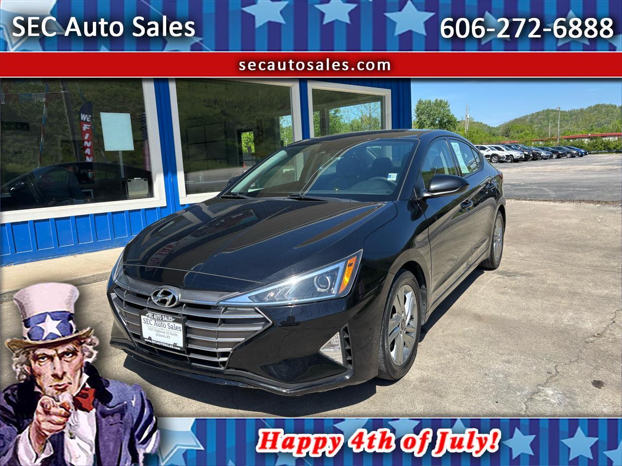2020 Hyundai Elantra SEL 2.0L Auto