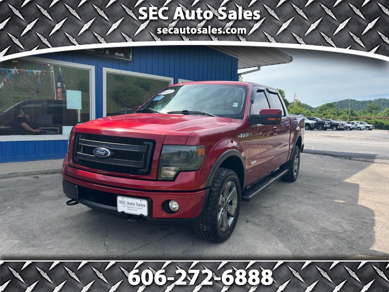 2013 Ford F-150 4WD SuperCrew 145" FX4