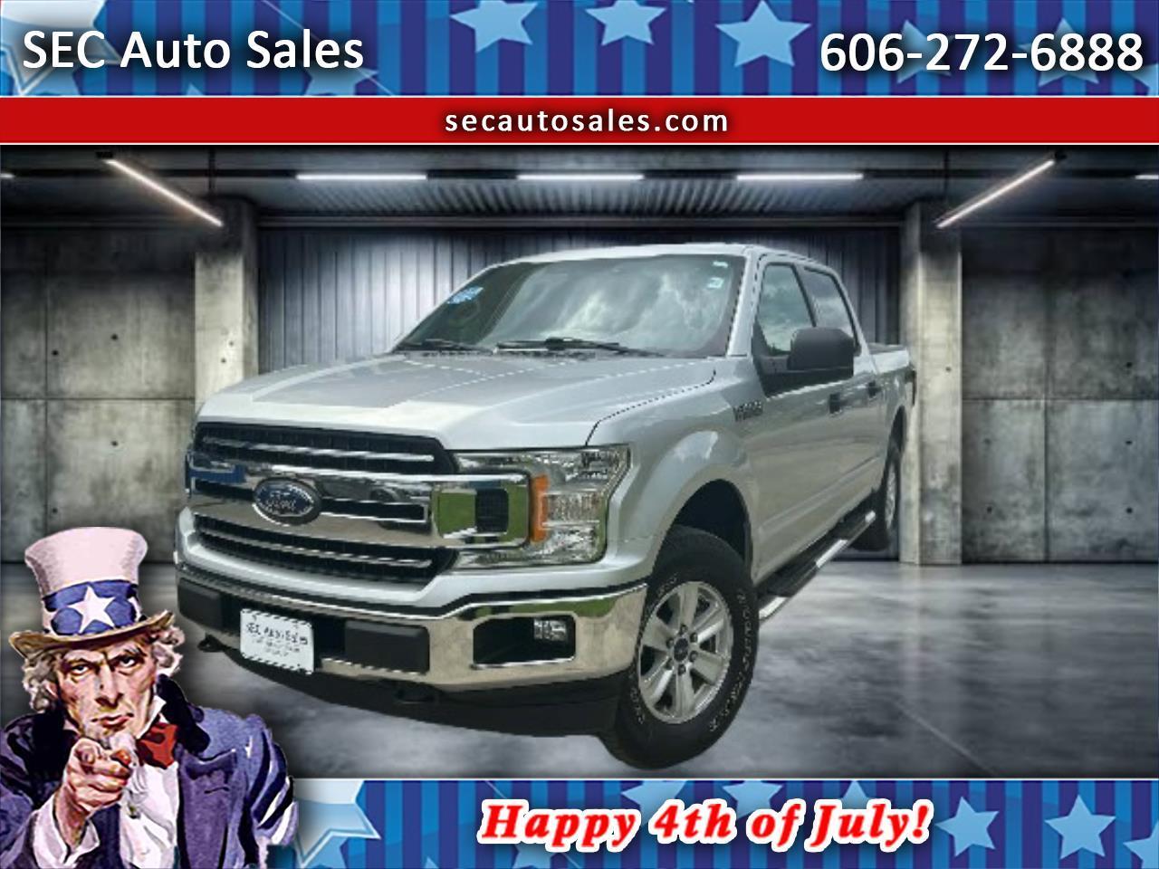 2018 Ford F-150 XLT 4WD SuperCrew 5.5' Box