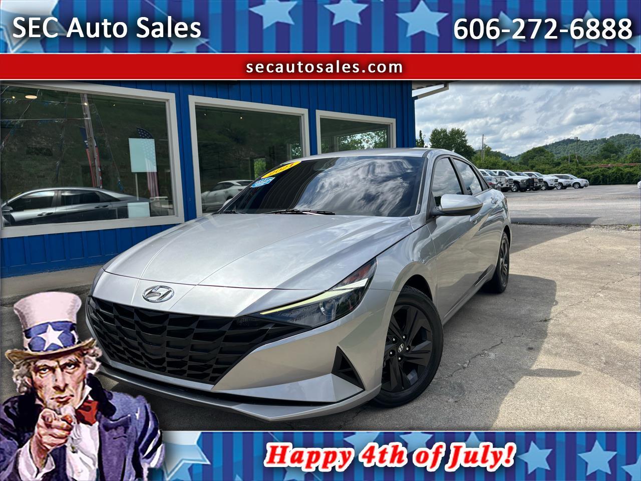 2021 Hyundai Elantra SEL IVT