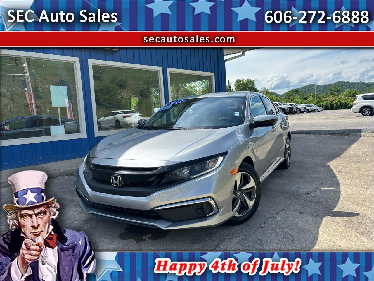 2021 Honda Civic Sedan LX CVT