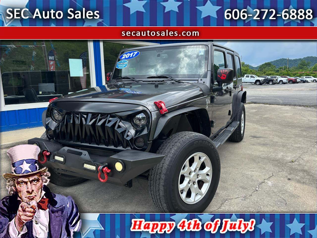 2017 Jeep Wrangler Unlimited Sport 4x4