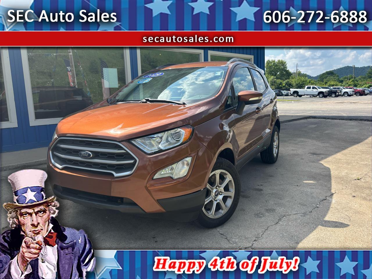 2019 Ford EcoSport SE 4WD