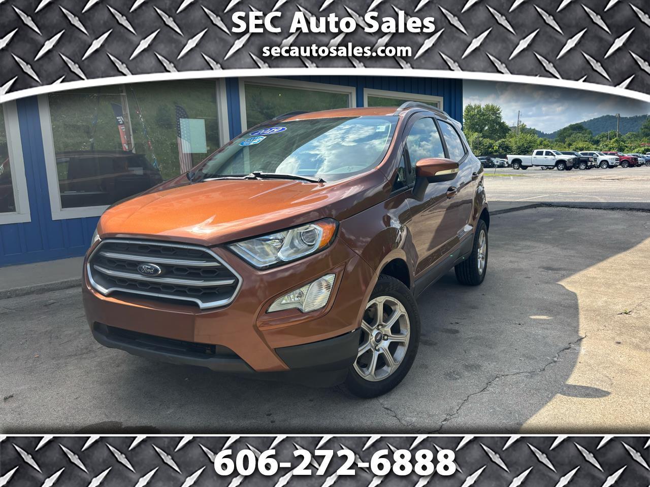 2019 Ford EcoSport SE 4WD