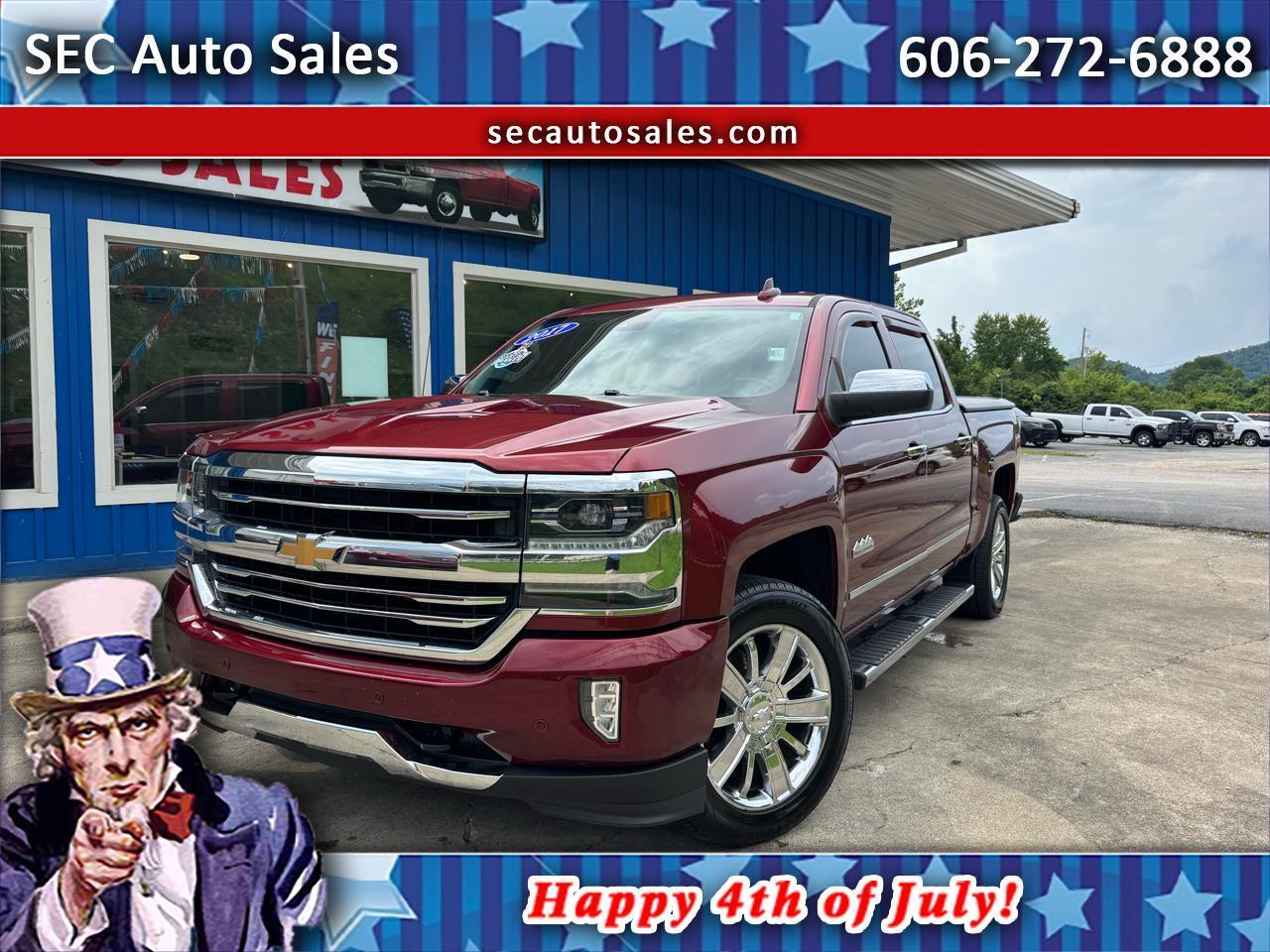 2017 Chevrolet Silverado 1500 4WD Crew Cab 143.5" High Country