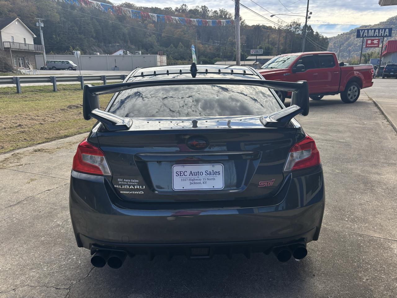 Subaru WRX STI Manual 2018