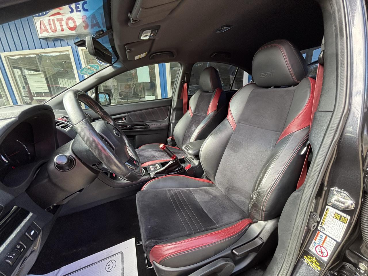 Subaru WRX STI Manual 2018