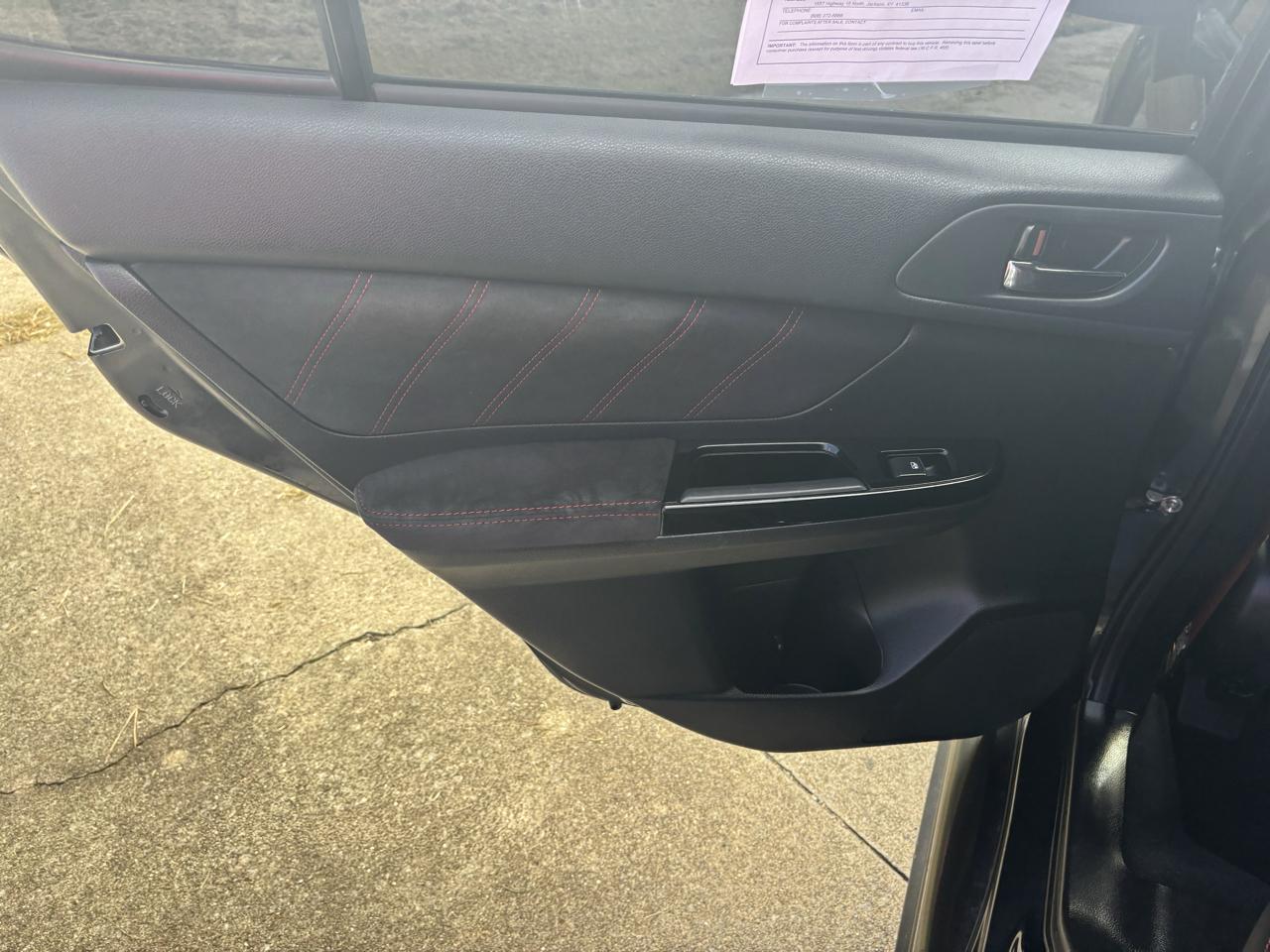 Subaru WRX STI Manual 2018