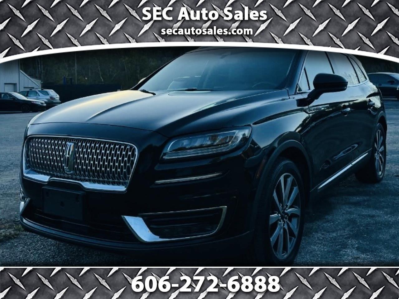 2019 Lincoln Nautilus Select FWD