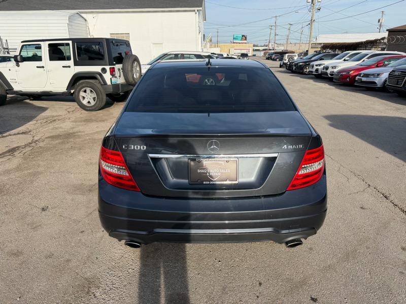 Mercedes-Benz C-Class C300 4MATIC Sport Sedan 2013